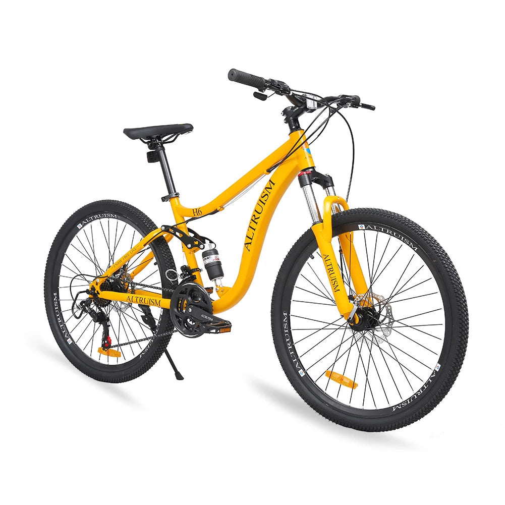 Altruism 26 Inch Full Suspension Mountain Bike Dual Disc Brake