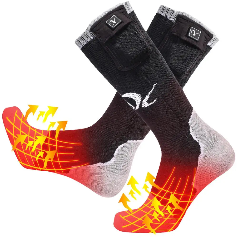 Savior Heat Winter Heated Socks Rechargeable 2200mAh Warmth