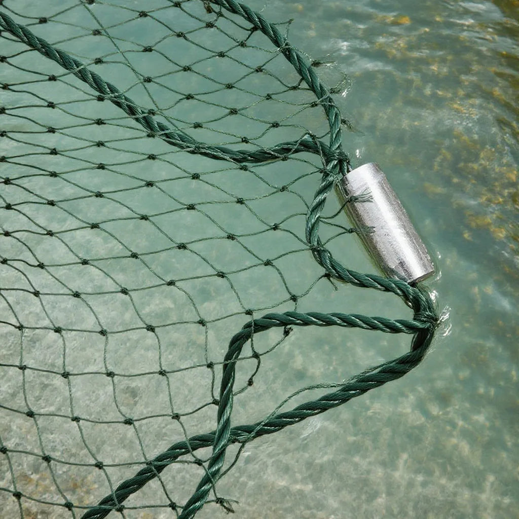Bymaocar Professional Fishing Drag Net With Weights And Floats