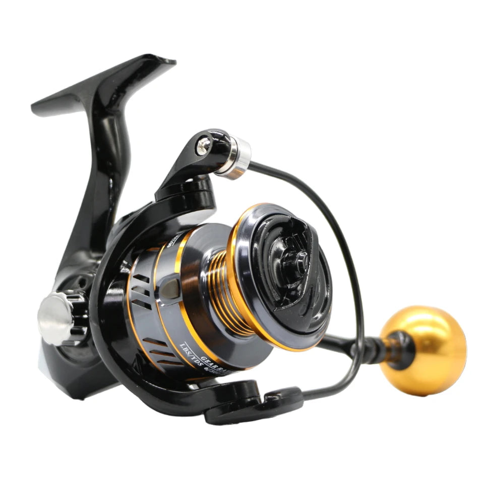 Rooblinos High Speed Spinning Reel Featuring Durable Metal Cup Design