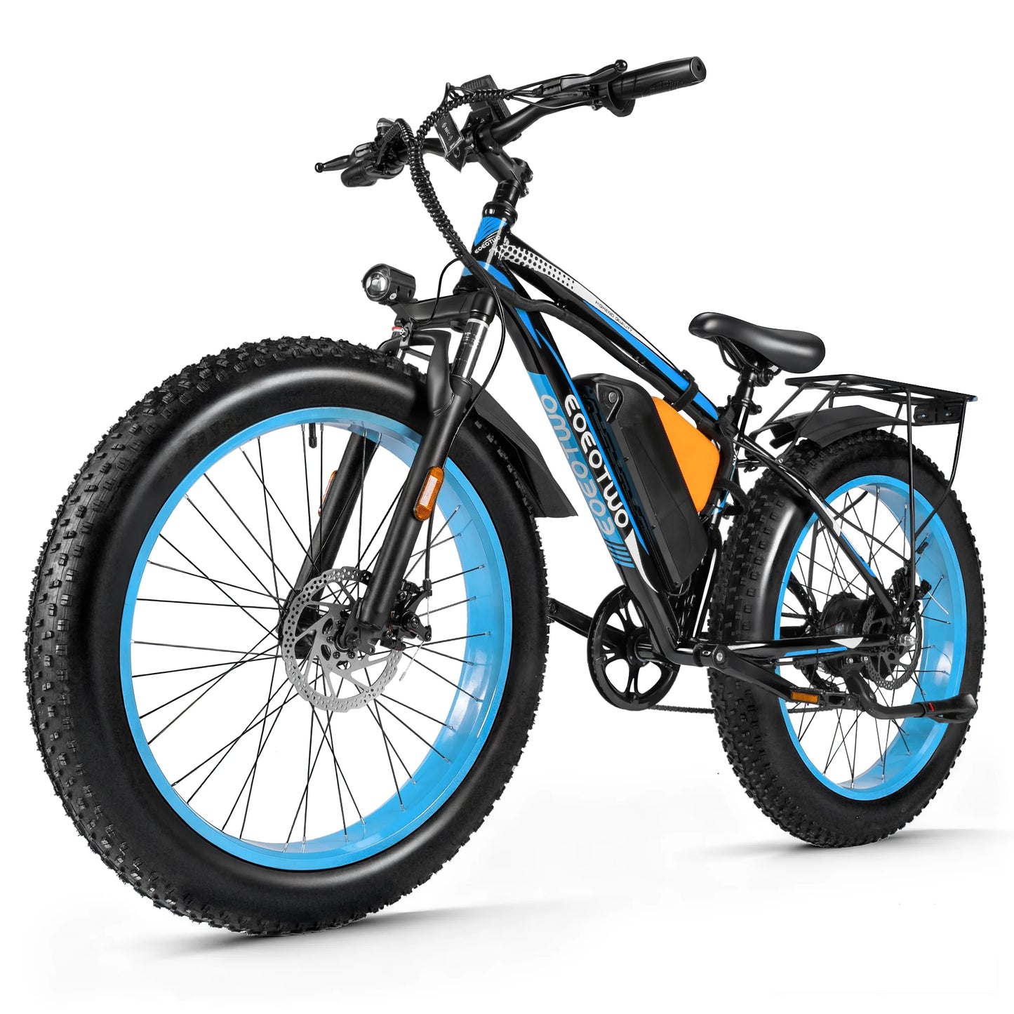 Eoeotwo 26 Inch Fat Tire Electric Bike With Powerful Motor
