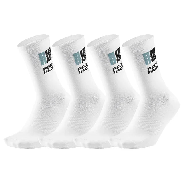 ROCKBROS Unisex Socks Running And Cycling Breathable 4 Pack