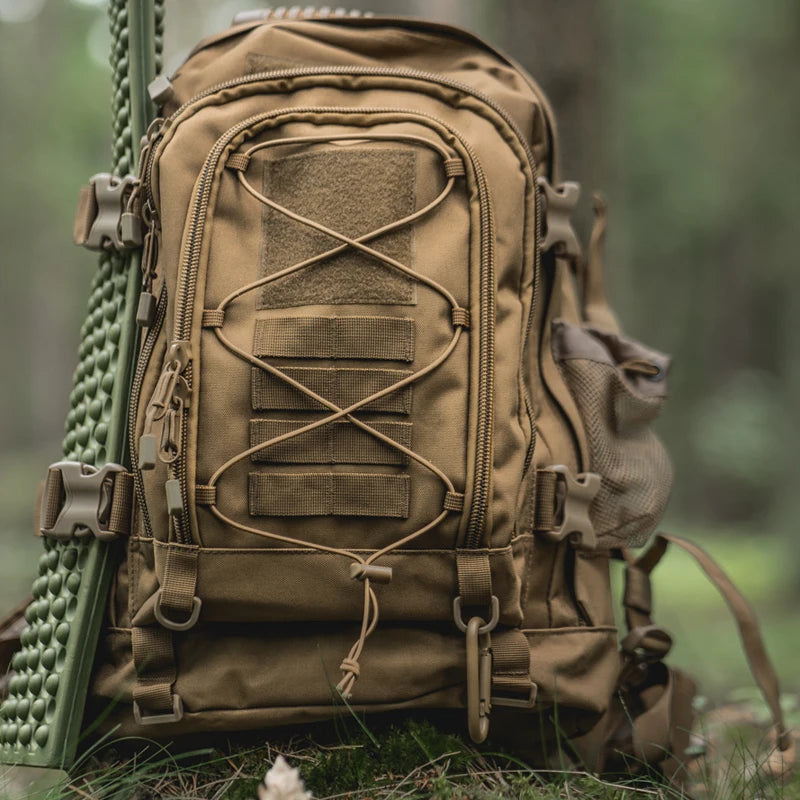 LQARMY Tactical Backpack Outdoor Hiking Rucksack Durable Travel