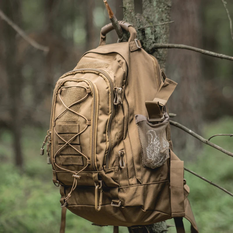 LQARMY Tactical Backpack Outdoor Hiking Rucksack Durable Travel