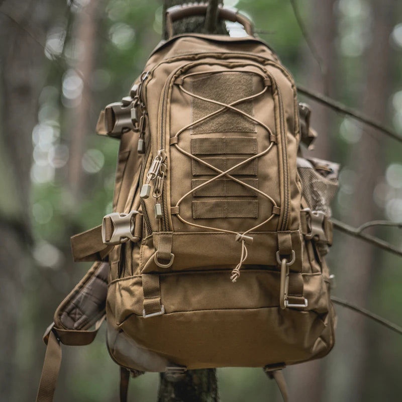 LQARMY Tactical Backpack Outdoor Hiking Rucksack Durable Travel