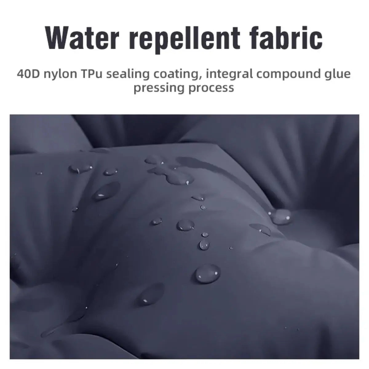 Foldable Inflatable Camping Mattress Warm Thick Light Wide Indoor Outdoor