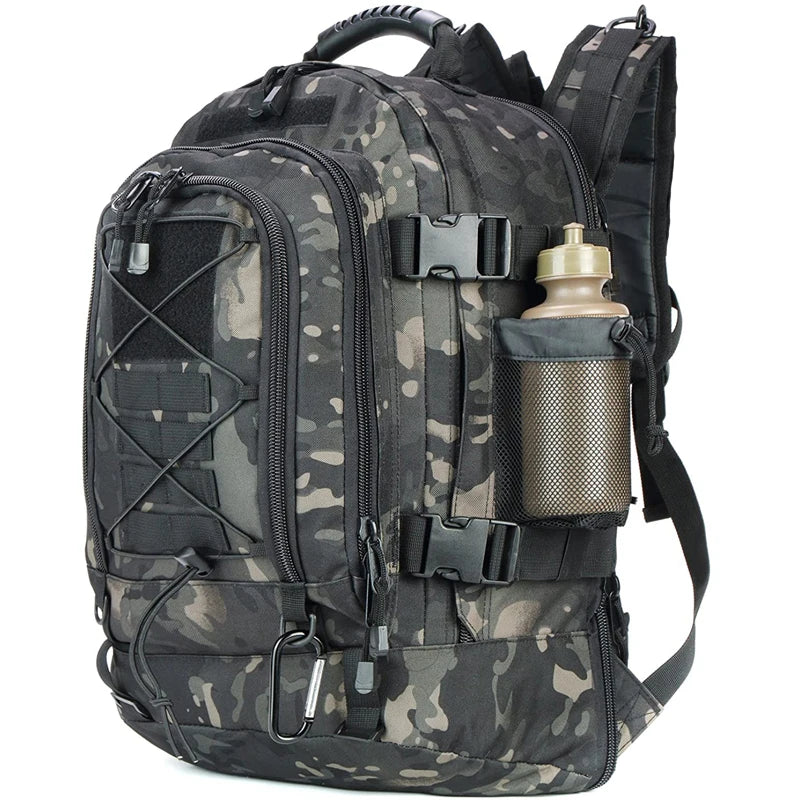 LQARMY Military Tactical Backpack Molle Assault Rucksack Hiking Camping Gear