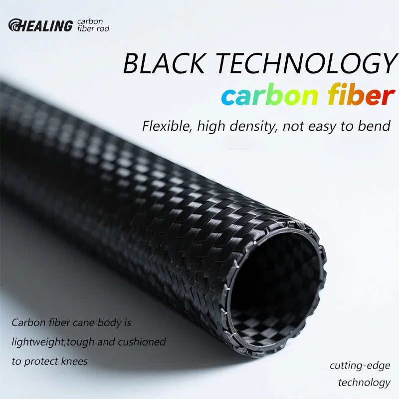 OKHEALING Ultralight Foldable Carbon Fiber Trekking Poles 2 Pack