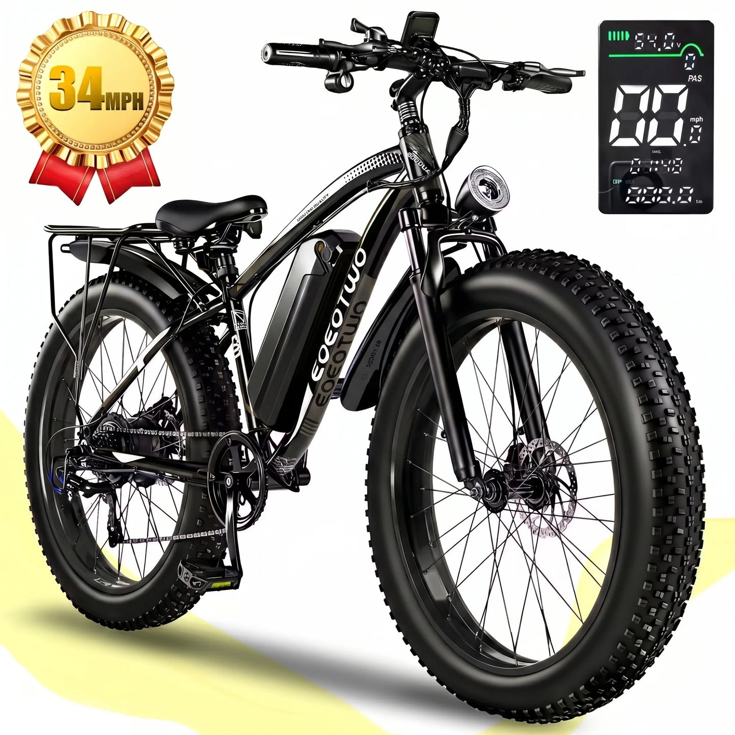 Eoeotwo Heavy Duty Electric Bike 65Nm Torque