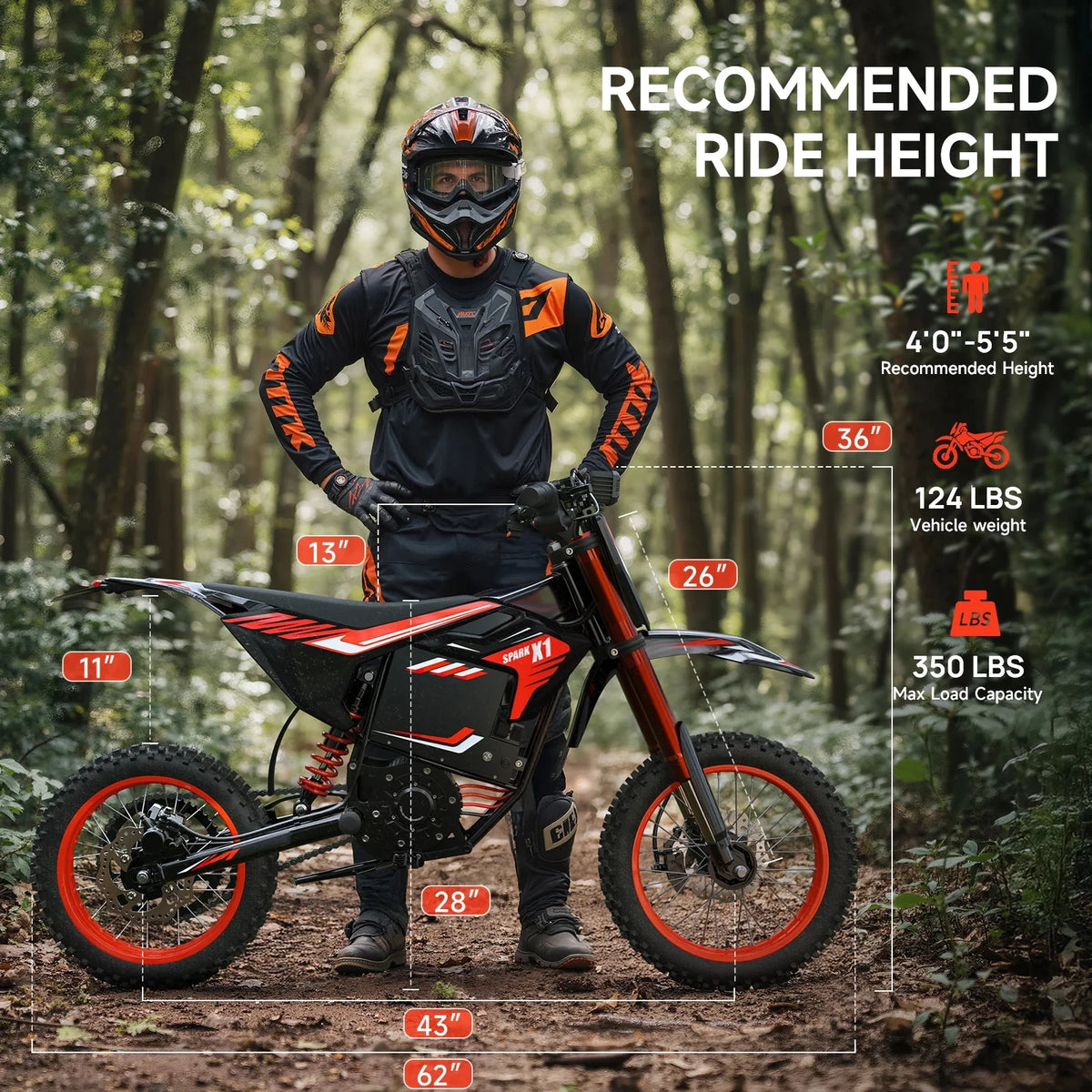 Qronge X1 Spark Electric Dirt Bike 4500W Performance