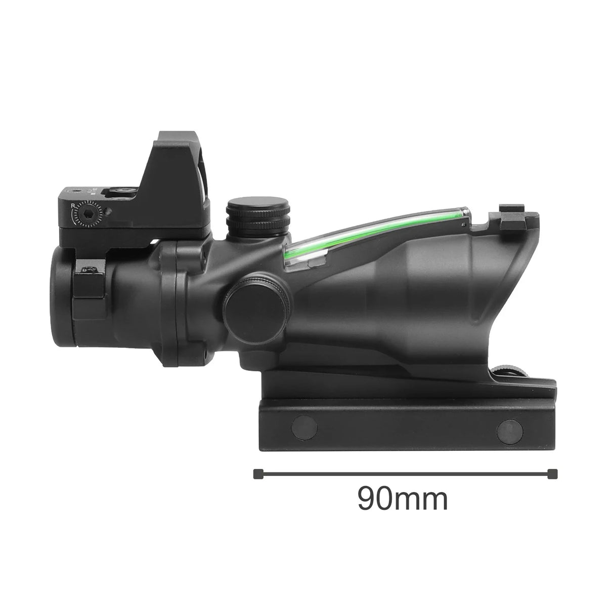 Nabila Adjustable 4x32 Red Dot Tactical Rifle Scope