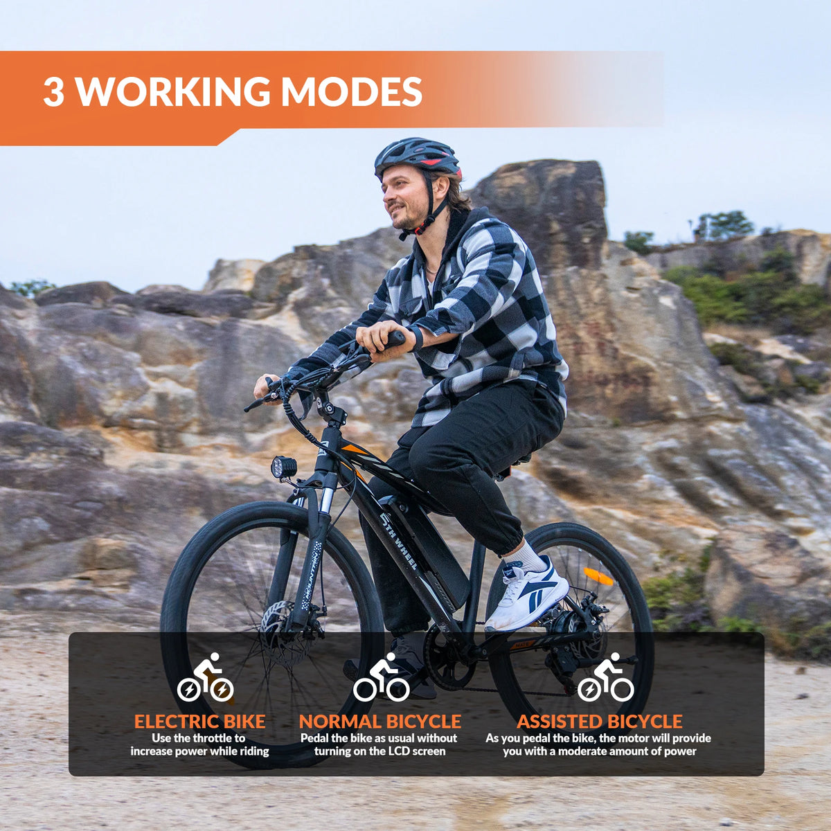 5TH WHEEL AB17 Electric Bike With 700W Motor