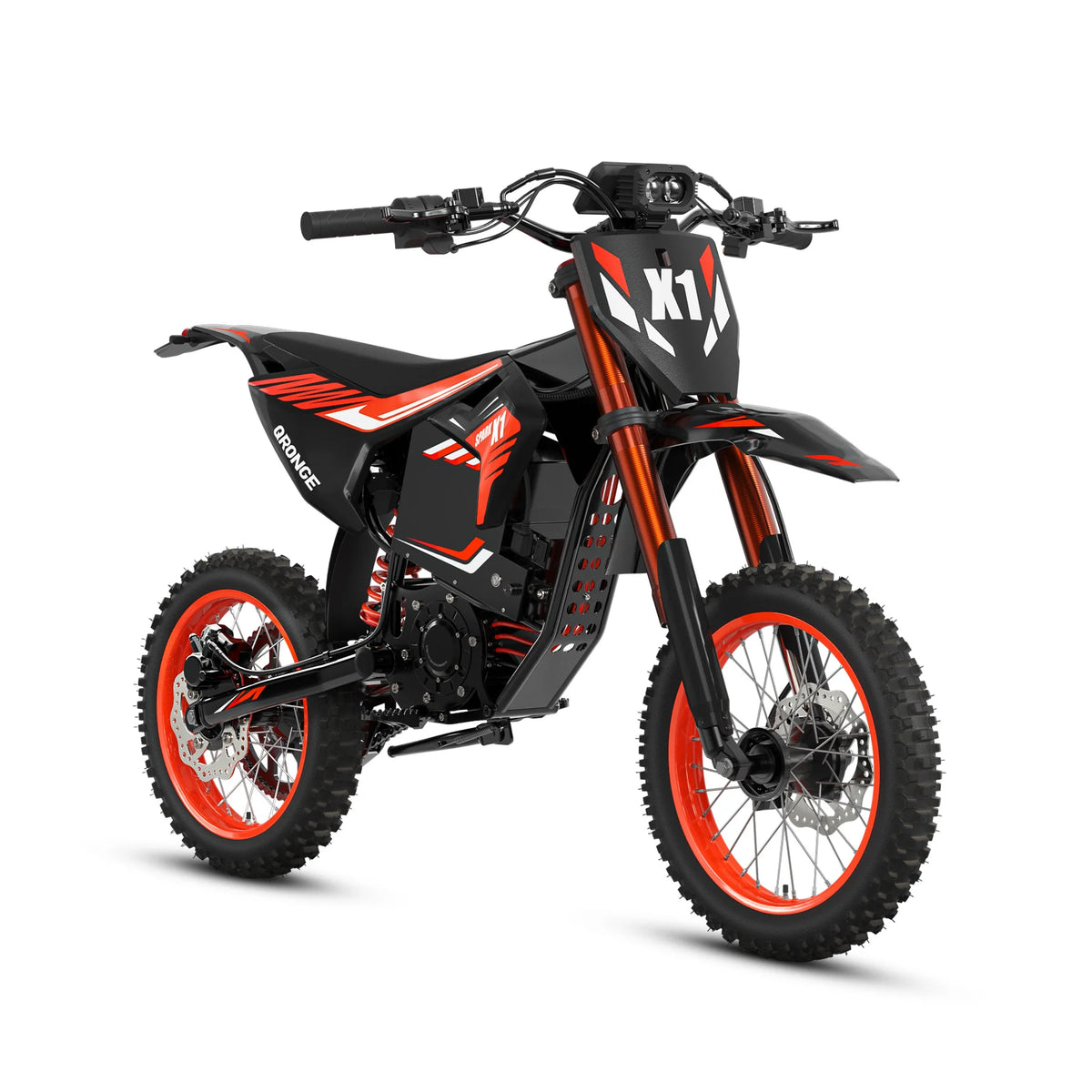 QRONGE X1 4500W Electric Dirt Bike With Dual Fat Tires