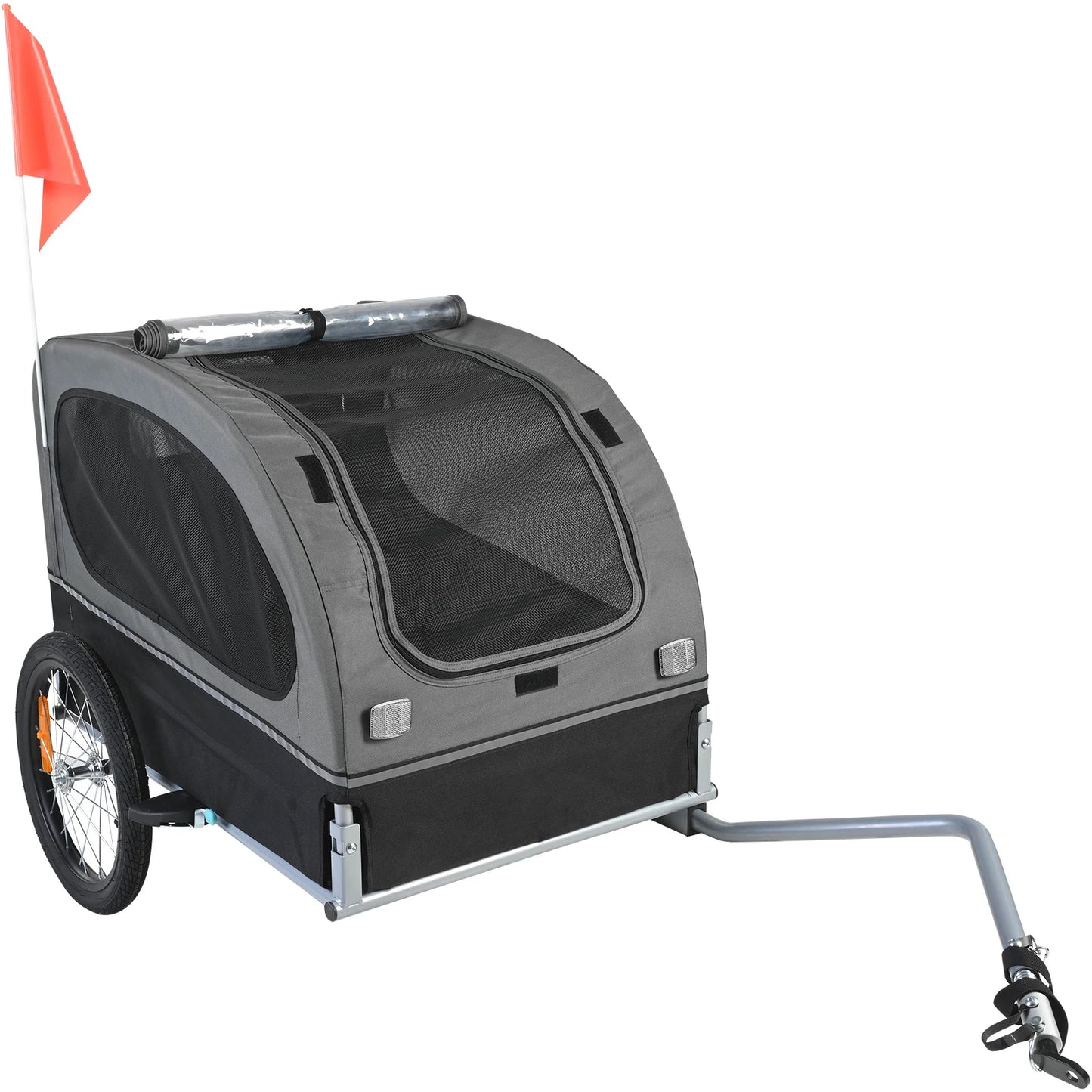 88 Lb Dog Bike Trailer Carrier For Medium Breeds Portable