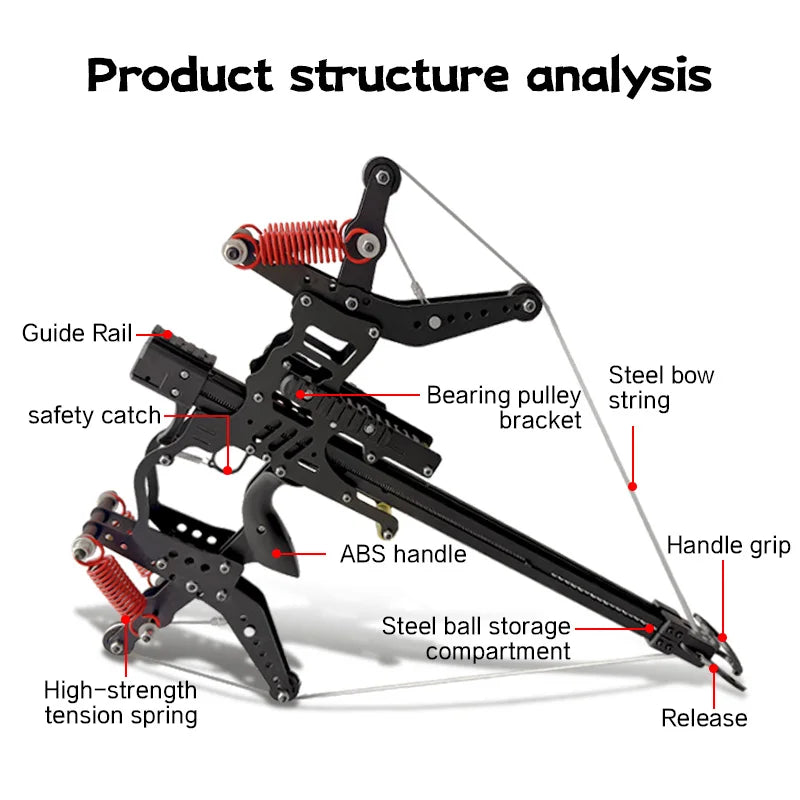 Advanced Apocalypse Terminator 50 Round Burst Hunting Bow Adjustable Weight
