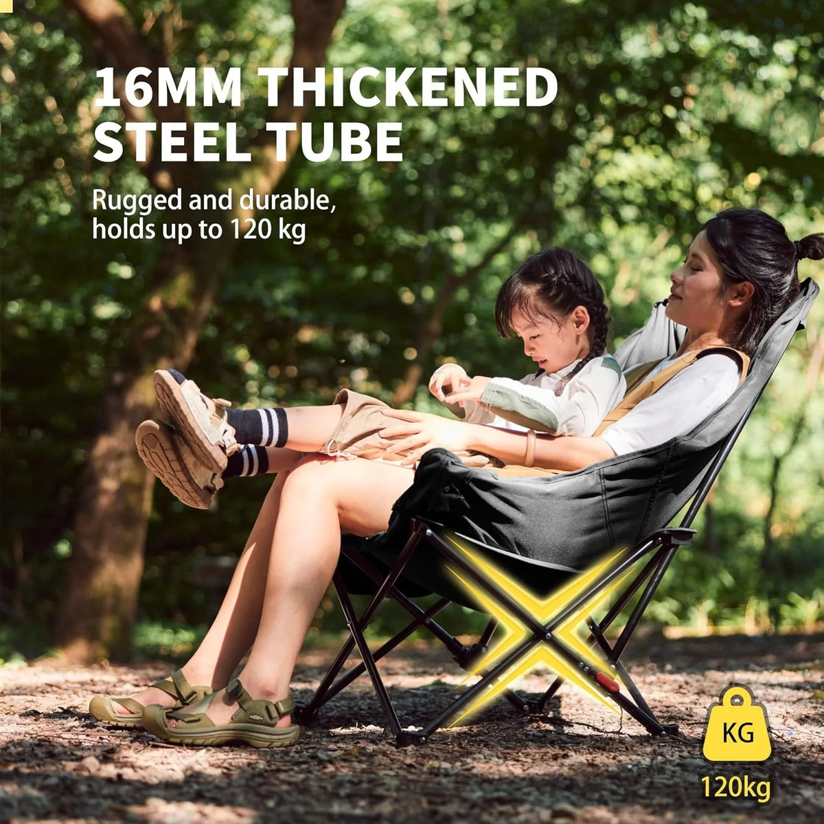 Naturehike Sea Star Adjustable Reclining Folding Camping Chair