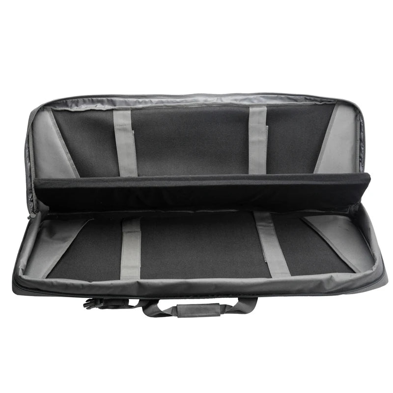 LQARMY Tactical Double Rifle Case Molle Sniper Airsoft Gun Bag