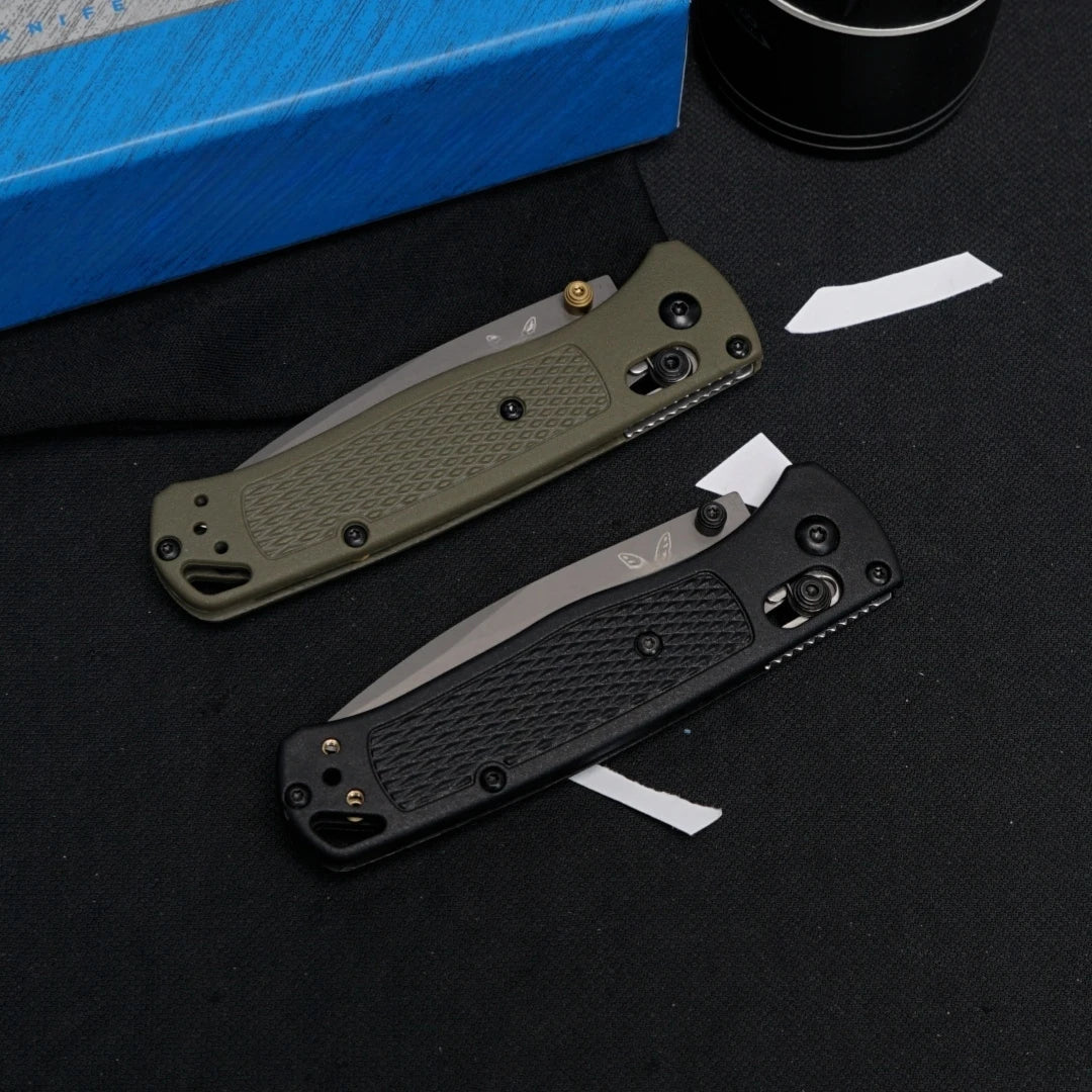 HX Outdoors Folding Survival Knife With Stainless Steel Blade
