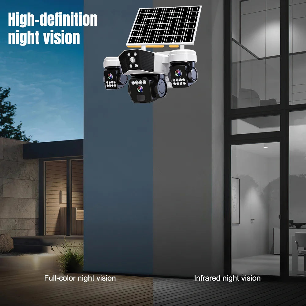 Kepeak 6Mptz Solar Wireless Security Camera For Outdoor Monitoring