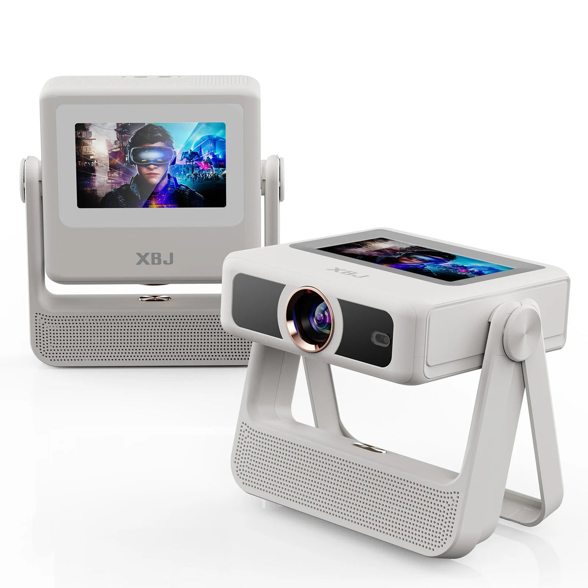XBJ A5Pro Smart Touchscreen Projector 1080P Hd With Wifi