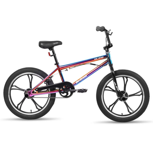 Hiland 20 Inch Kids BMX Bike With Freestyle Pegs