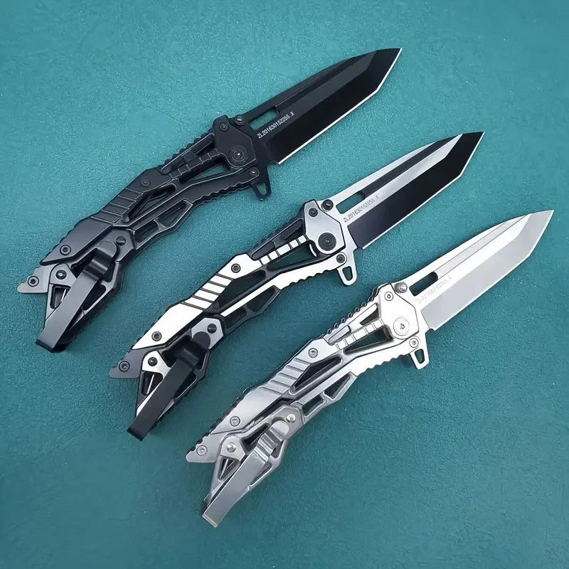 Doom Blade Multifunctional Stainless Steel Folding Tactical Survival Knife