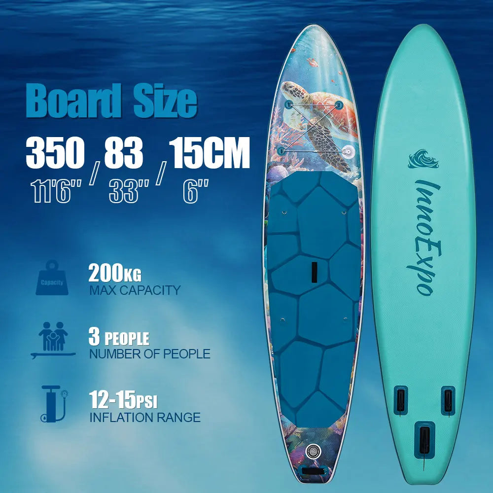 InnoExpo Inflatable Stand Up Paddle Board With Accessories For Adults