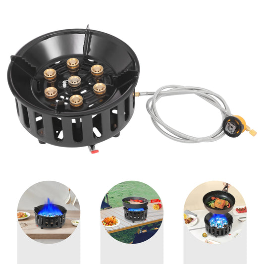 Portable Butane And Propane Camping Stove With Electronic Ignition
