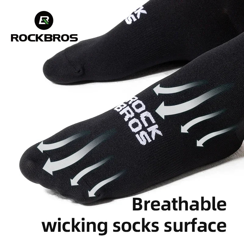 ROCKBROS Unisex Socks Running And Cycling Breathable 4 Pack
