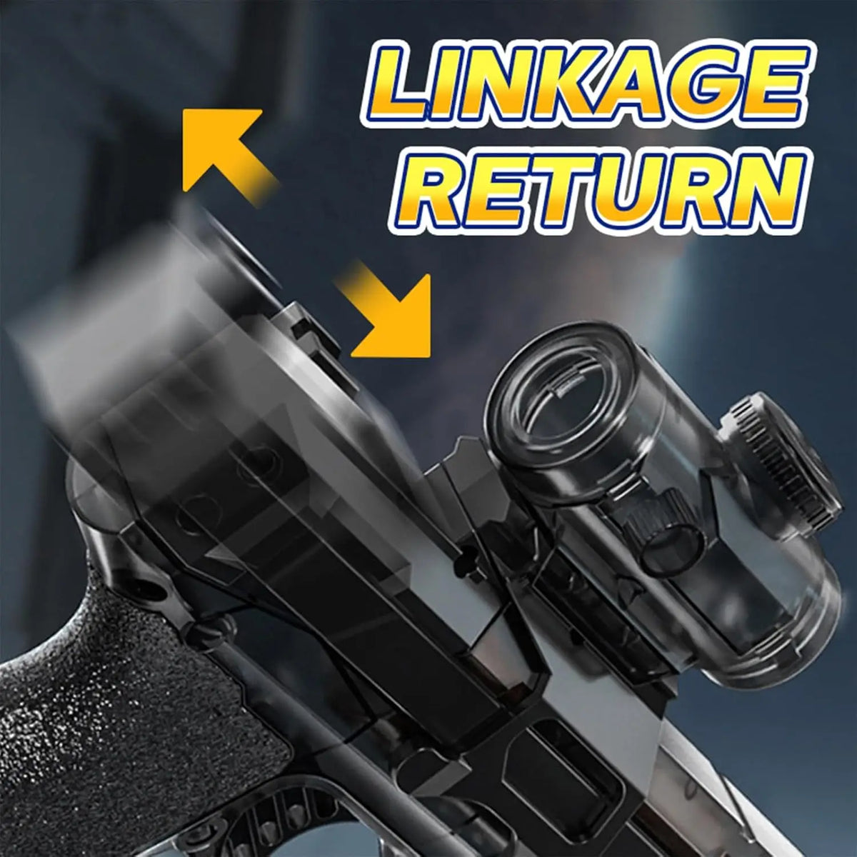 Automatic Water Gun With Long Range And Large Capacity