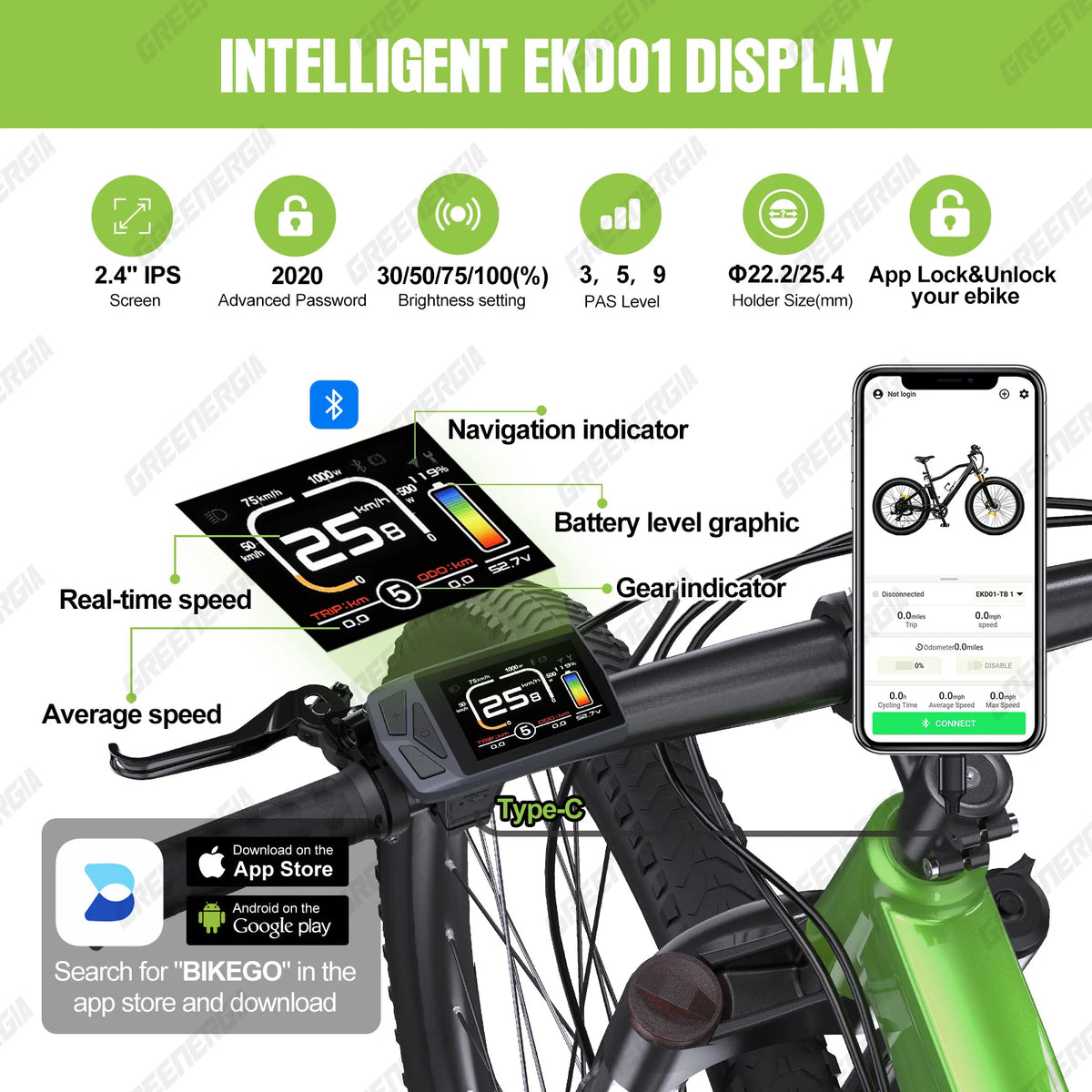 Varstrom Ebike Display Bafang Can Bus BBS Motor Bluetooth Computer