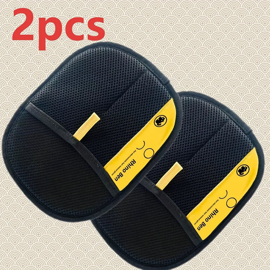 Pet Hair Removal Gloves Duo, Double-Sided Grooming for Cats