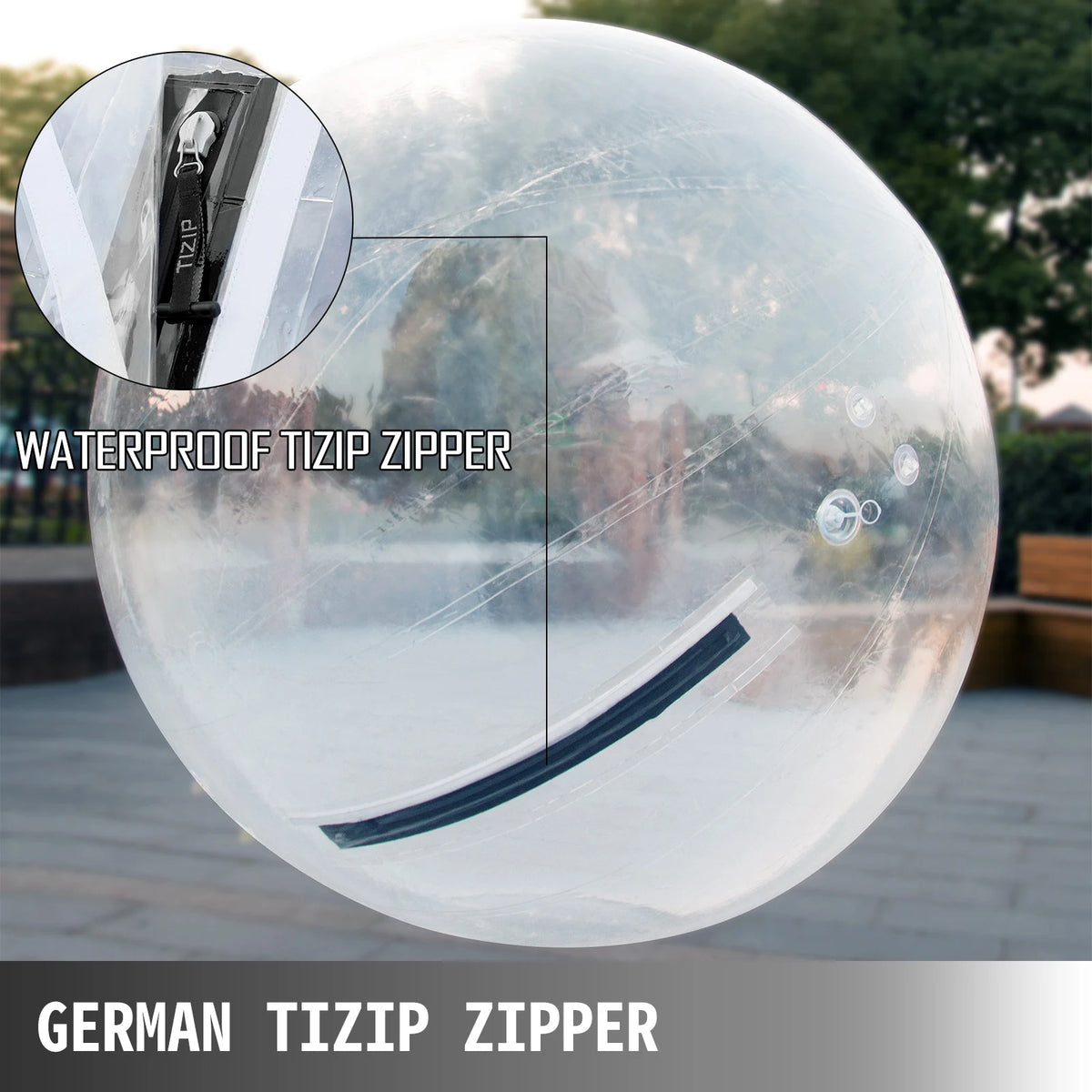 SucceBuy Inflatable Water Walking Ball With Air Blower Pump