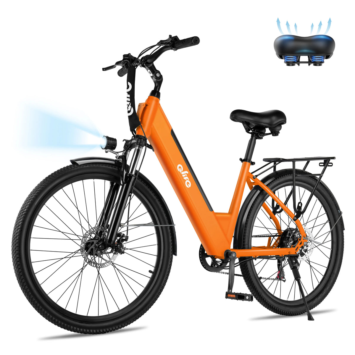 Qlife Cityone St Electric Commuter Bike With Step Thru Frame