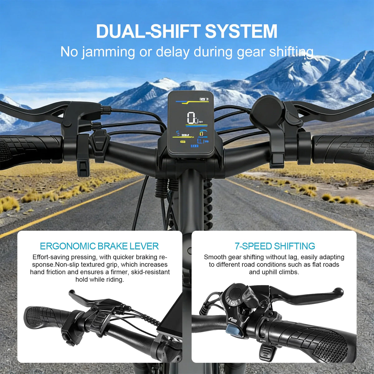 Toofly Adult Electric Mountain Ebike With Removable Battery
