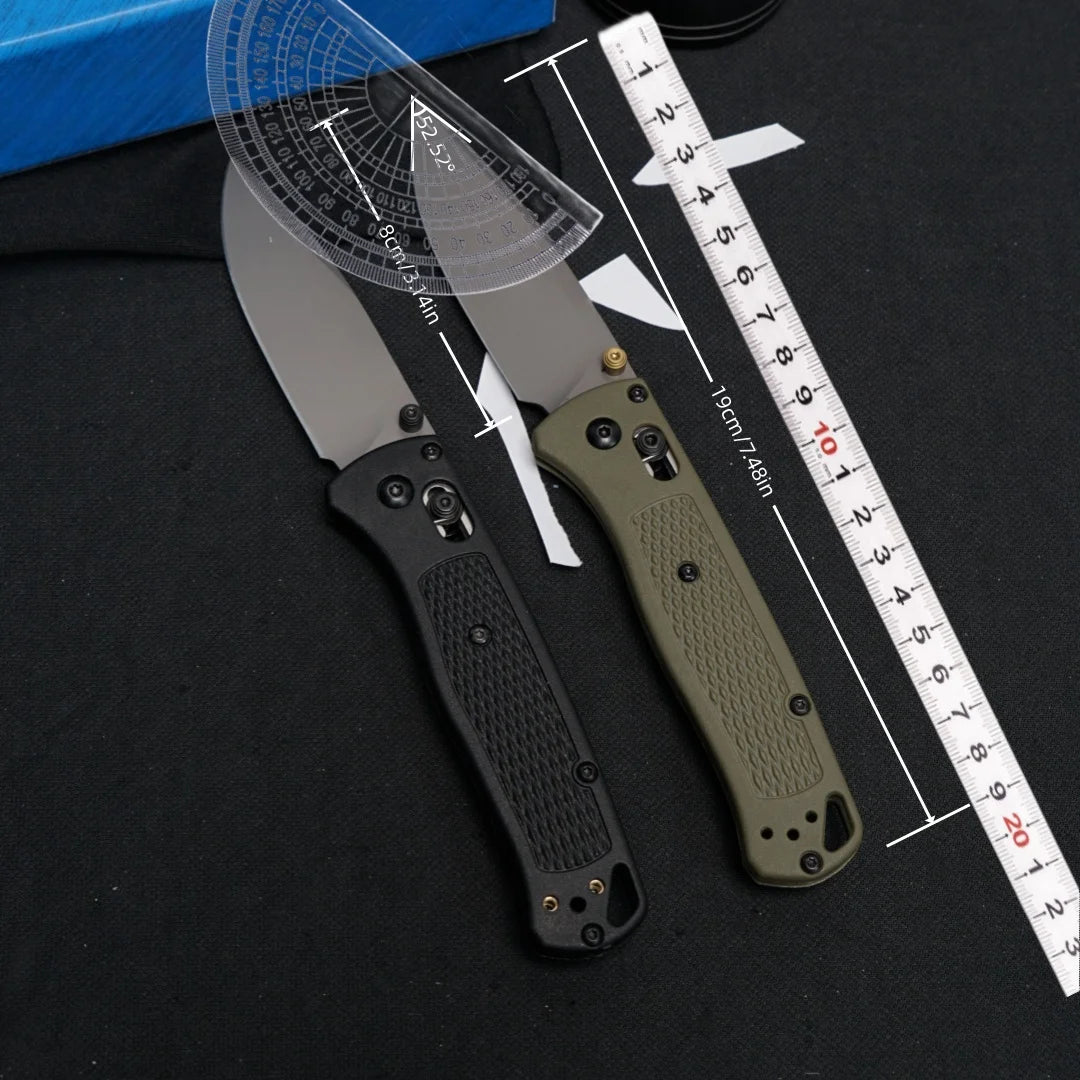 HX Outdoors Folding Survival Knife With Stainless Steel Blade
