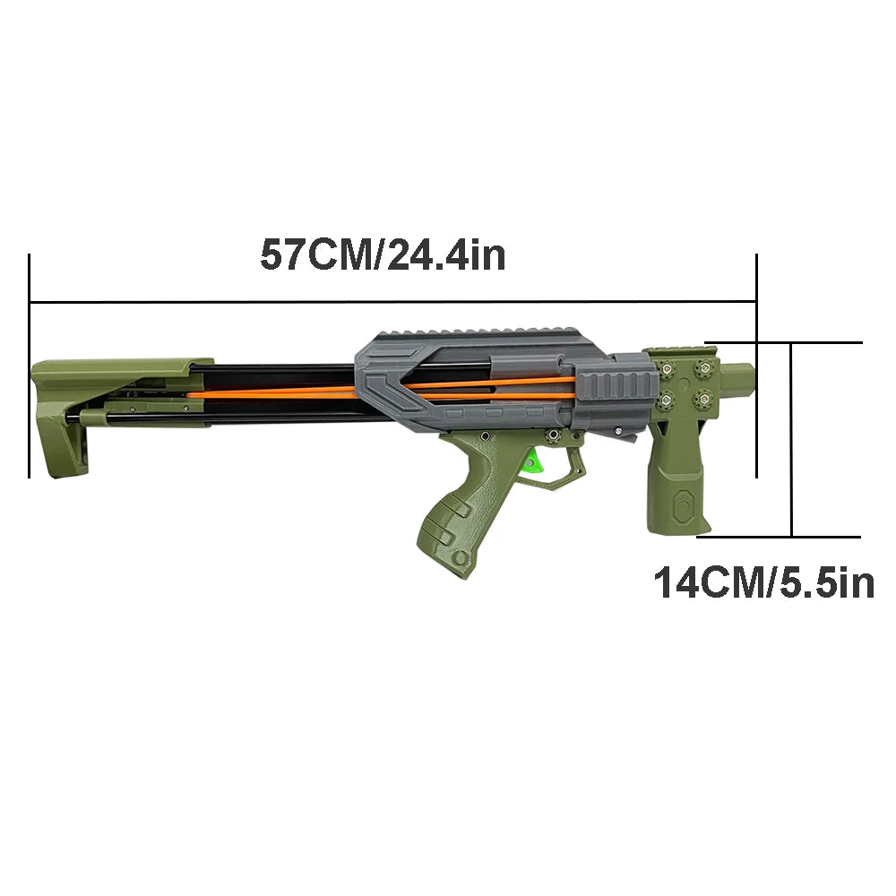 Multi Function Arrow Slingshot With Automatic Fire Trigger Catapult
