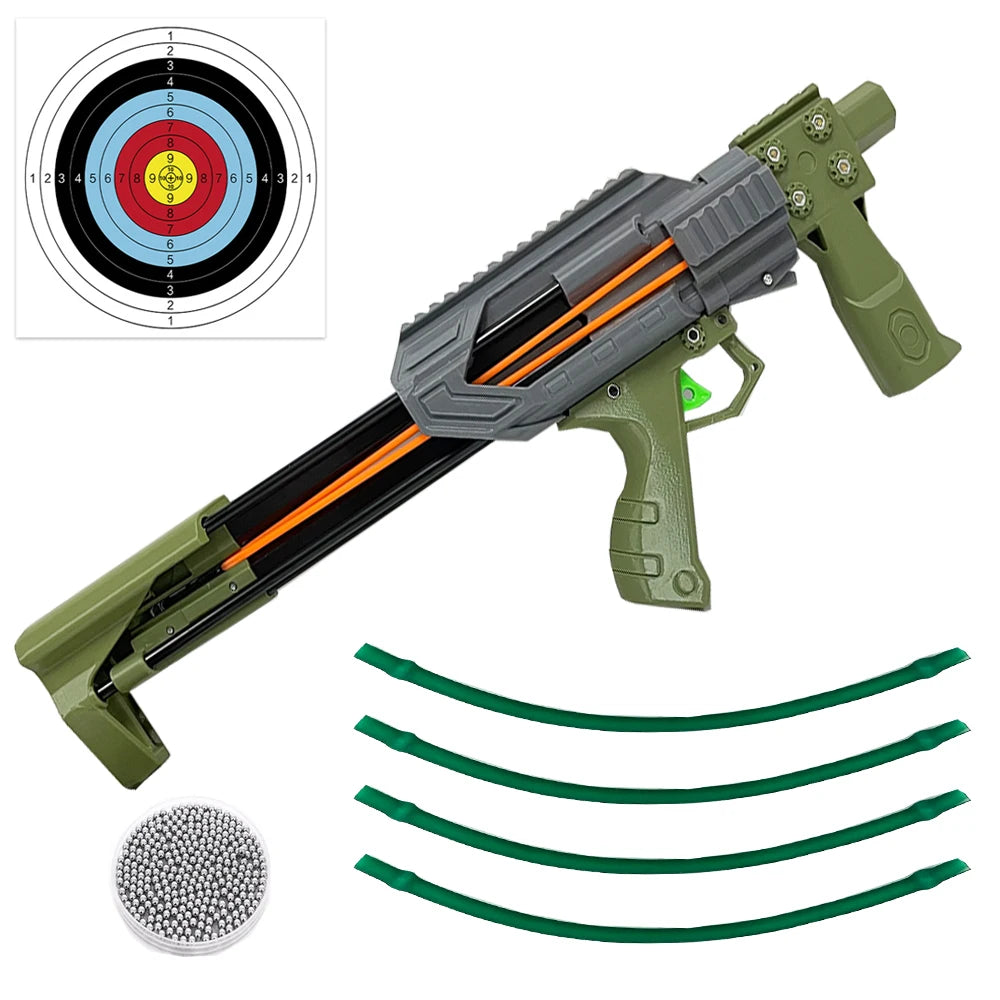 Multi Function Arrow Slingshot With Automatic Fire Trigger Catapult