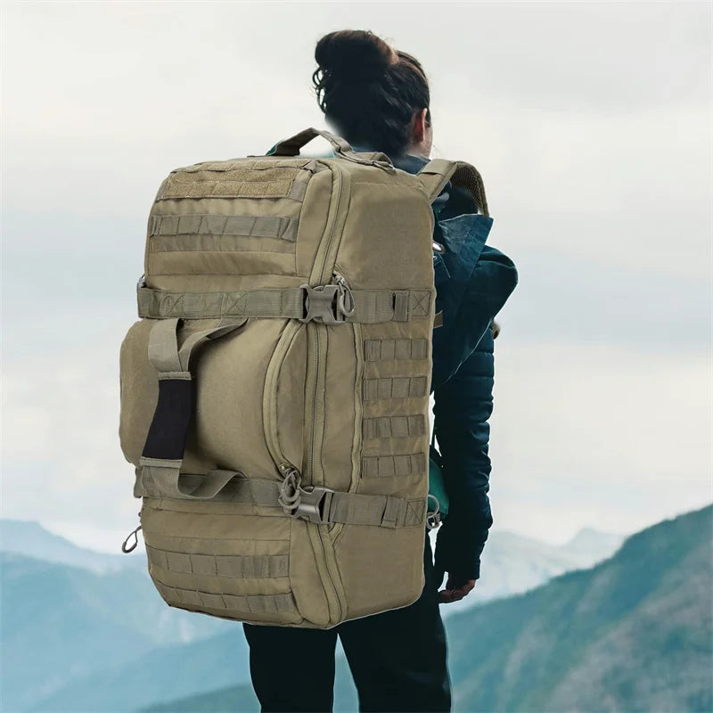LQARMY Tactical Molle Backpack For Travel Camping And Hiking
