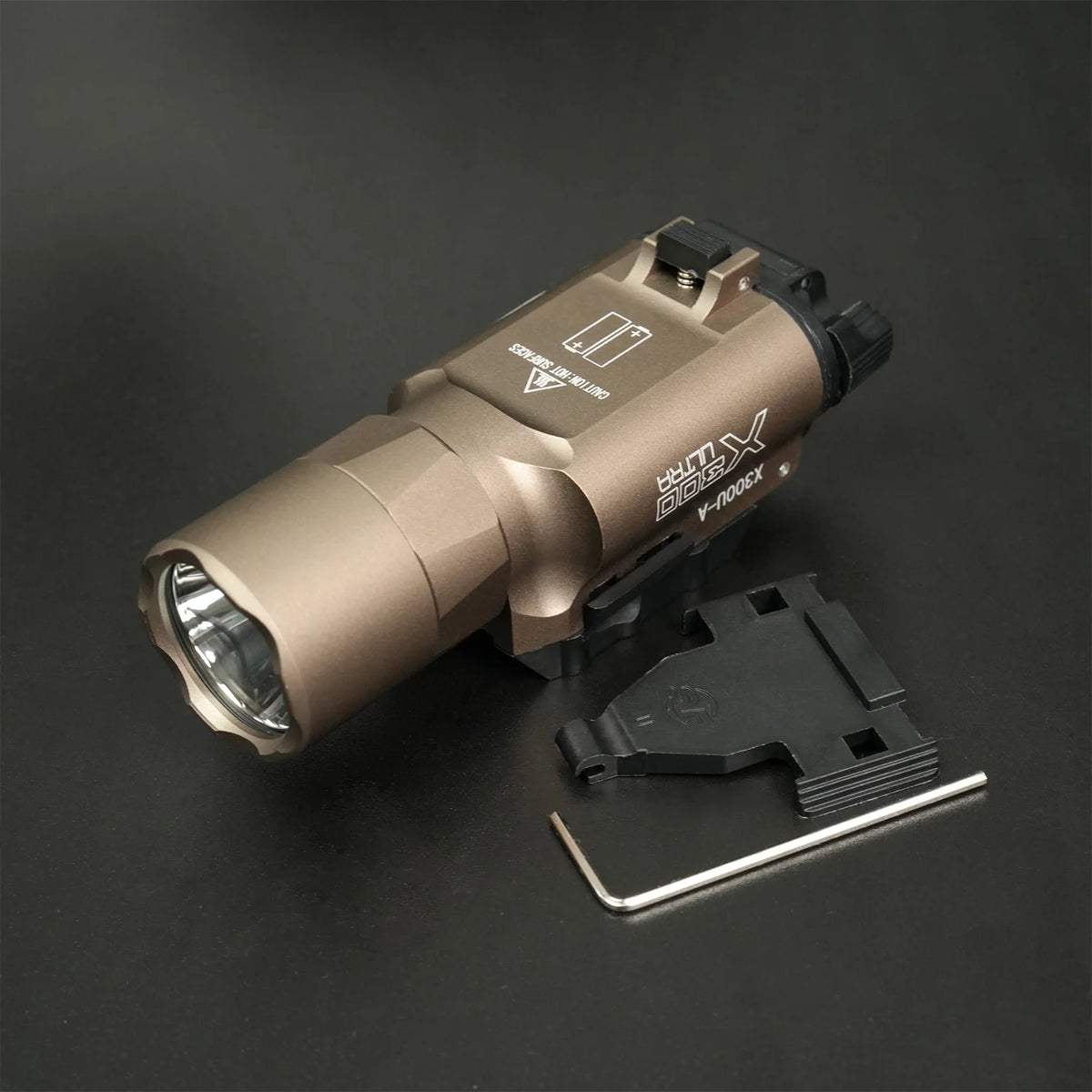 X300 Tactical Led Weapon Flashlight With Durable Metal Housing