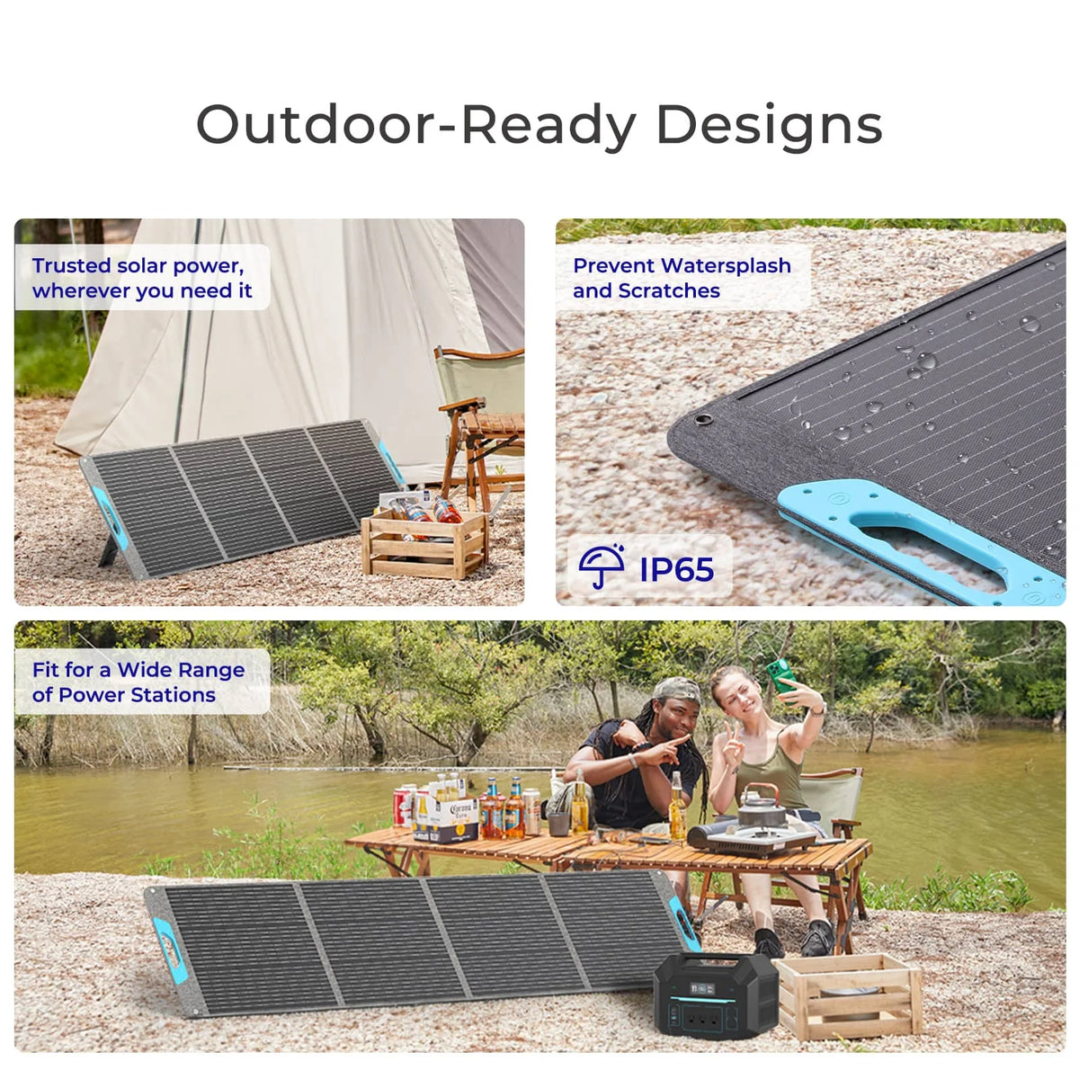 Renogy Foldable Waterproof Solar Panel For Camping And Mobile Power