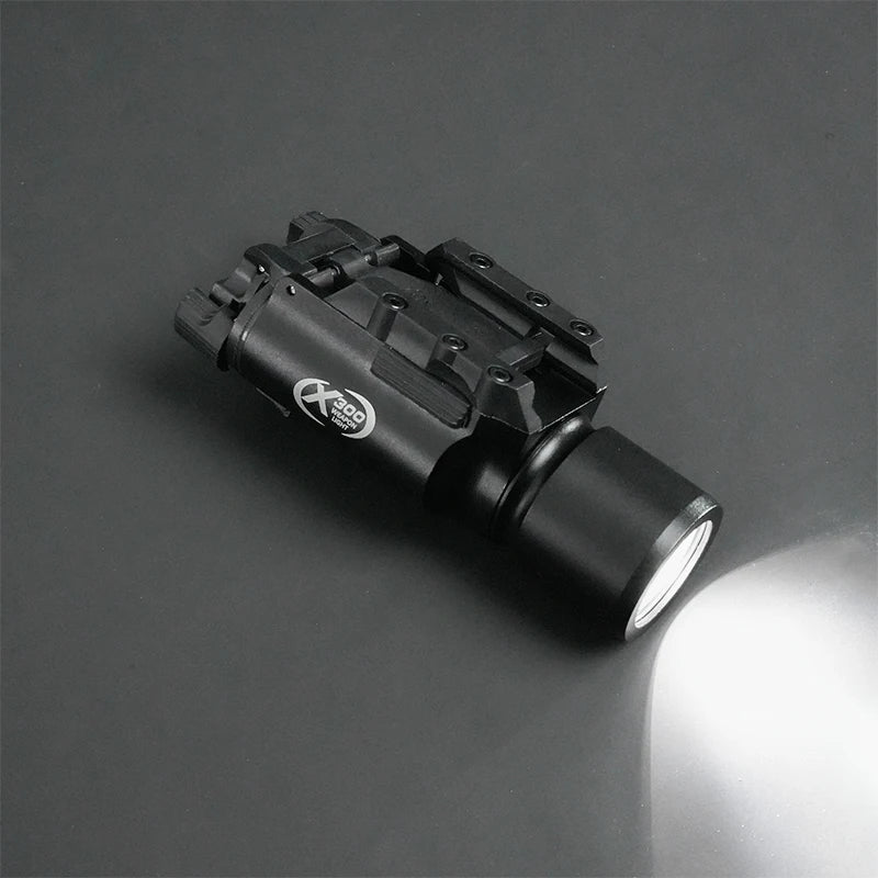 X300 Tactical Led Weapon Flashlight With Durable Metal Housing