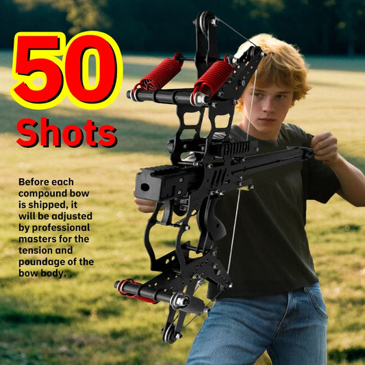 Advanced Apocalypse Terminator 50 Round Burst Hunting Bow Adjustable Weight