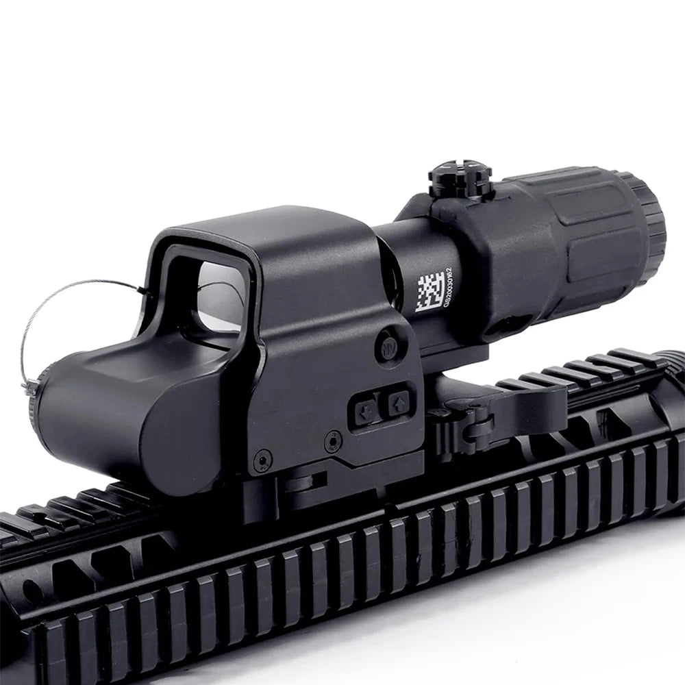 Bestsight 558+ G43 Holographic Collimator Sight Red Dot Optic Tactical Hunting Gear With Quick Detach Lever