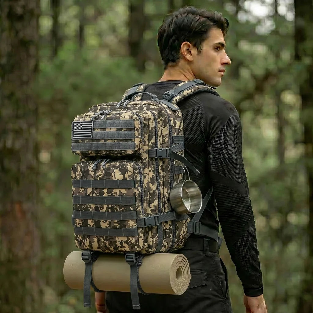 ReFire Gear 45L Tactical Hunting Backpack Molle Large Capacity