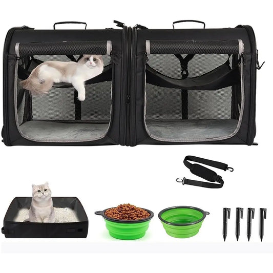 Outdoor Pet Enclosure Carrier For Medium Dogs And Large Cats
