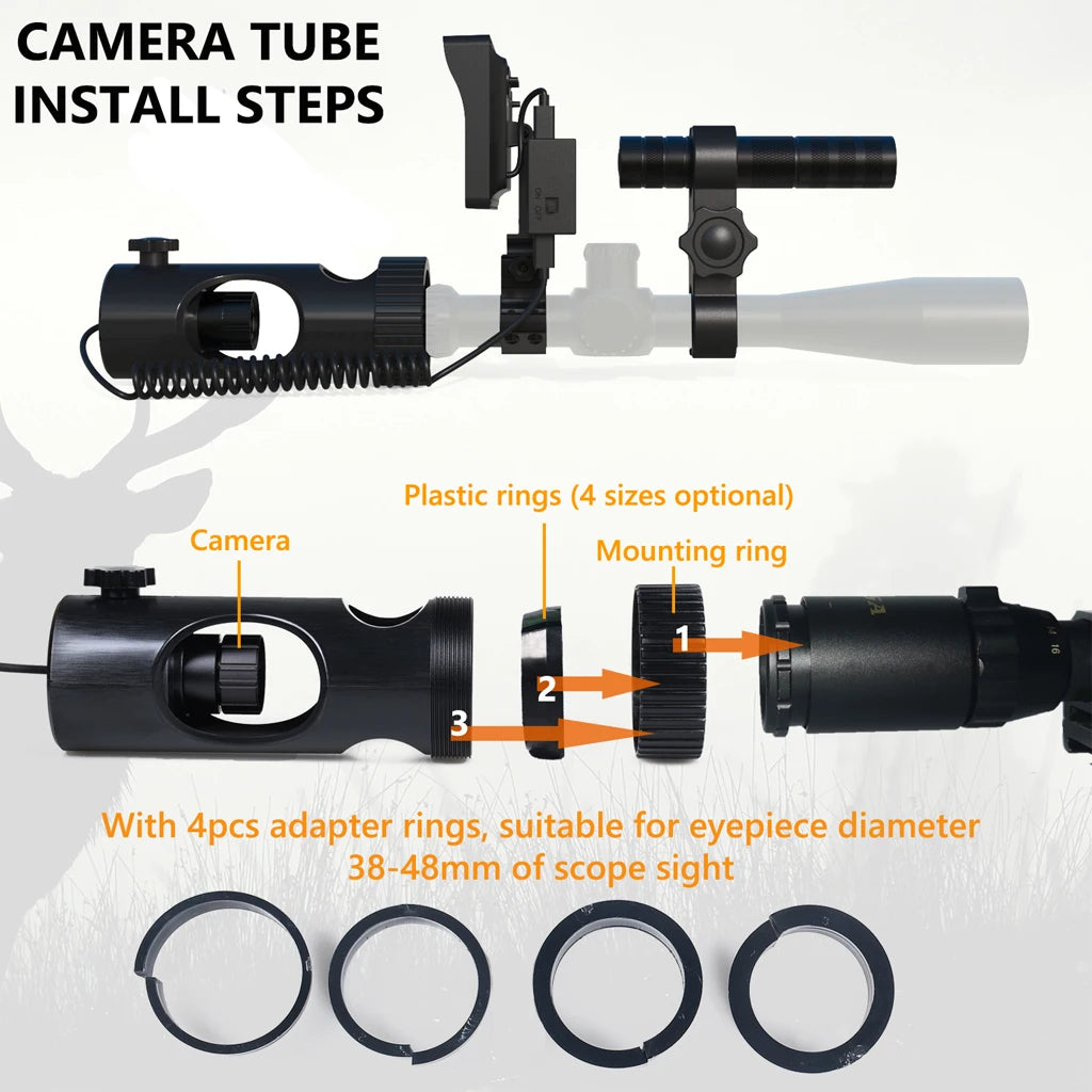 Megaorei M2 Digital Night Vision Riflescope Camera 720P Infrared Scope