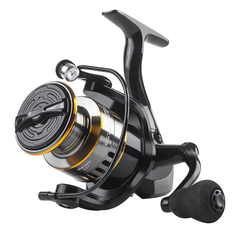 Two-Hand Rotating Fishing Reel He1000-7000 Series Aluminum Alloy