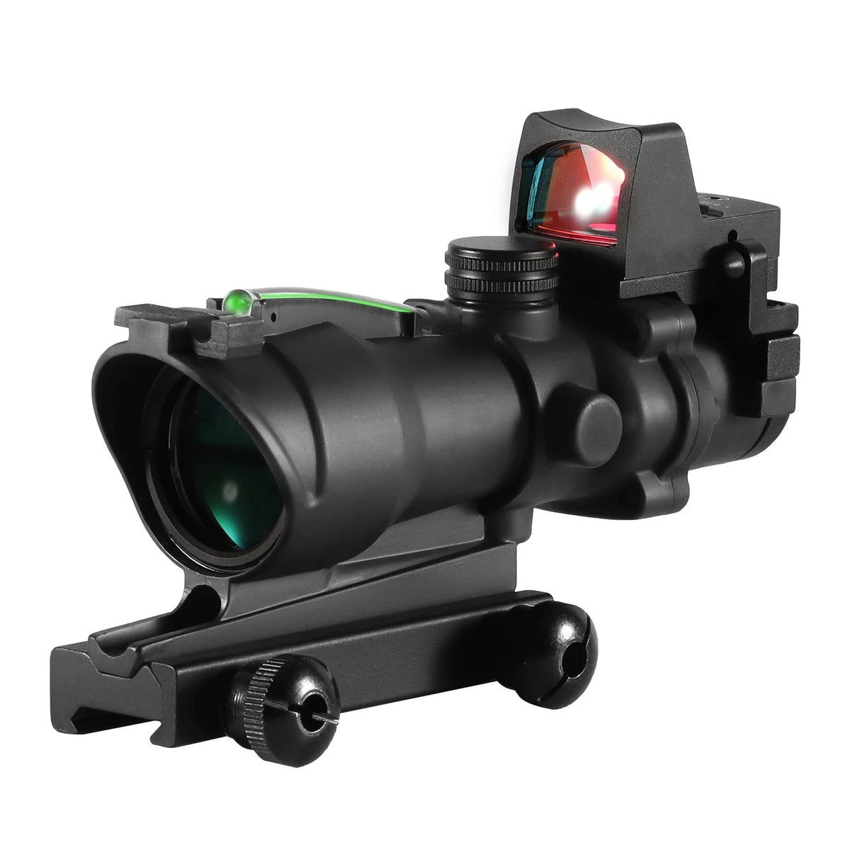 Nabila Adjustable 4x32 Red Dot Tactical Rifle Scope