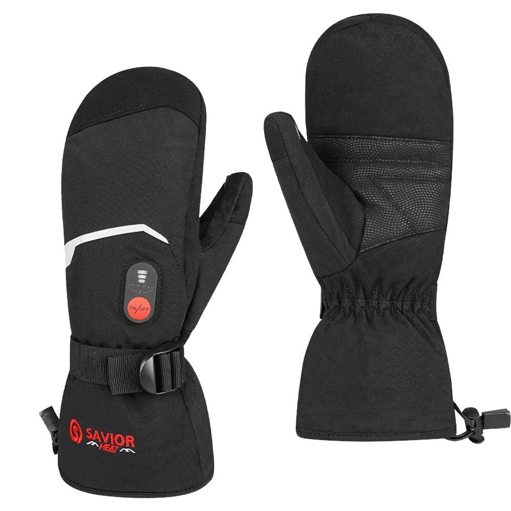 Savior Heat Rechargeable Heated Gloves For Winter Adventures